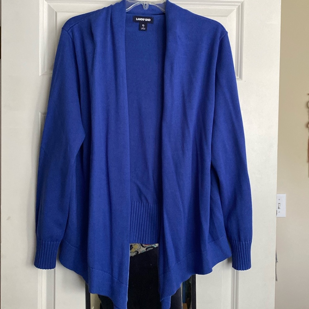 Women's Regular Cotton Modal Open Drape Cardigan Sweater